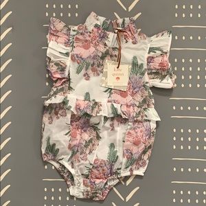 Kate Quinn Organic Cotton Ruffle Bubble Cactus